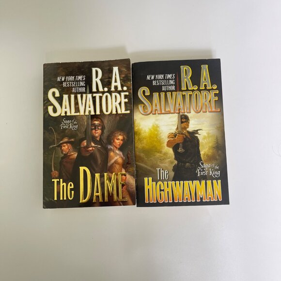 R.A. Salvatore | Saga of the First King Series (Paperback Lot of 2) - Picture 2 of 6